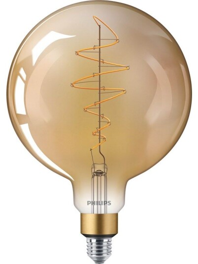 Philips LED-lyspære LED classic-giant 40W E27 G200 GOLD DIM E27 Philips LED-lyspære LED classic-giant 40W E27 G200 GOLD DIM E27