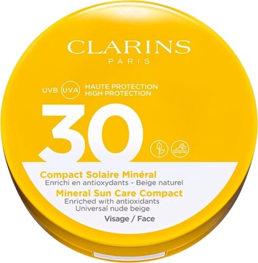 Clarins Sun Care Face Mineral Compact SPF 30 11,5 ml Universal Nude Beige