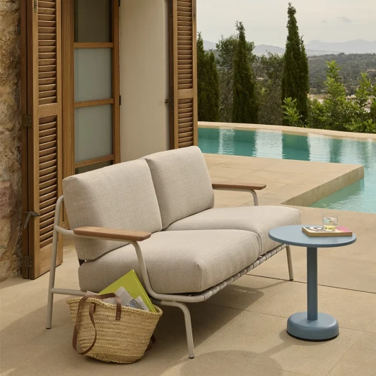 Muuto Settle 2 seters sofa Laze 1/Grey
