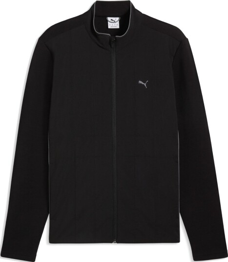 Puma Cloudspun Fleece Jacket Svart Golfjakke herre Black Medium