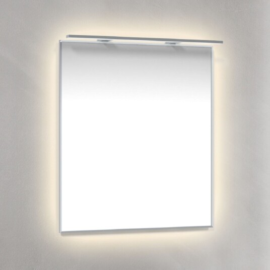 Macro Design Rammespeil Rampe belysning LED med Ambilight Krom / 60cm Macro Design Rammespeil Rampe belysning LED med Ambilight Krom / 60cm