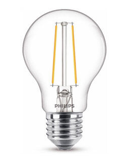 E27 Philips Filament E27 LED-lyspærer 1.5W (15W) (Pære, Klart) E27 Philips Filament E27 LED-lyspærer 1.5W (15W) (Pære, Klart)