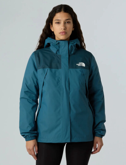 The North Face W Antora Rain Jacket Blue XS