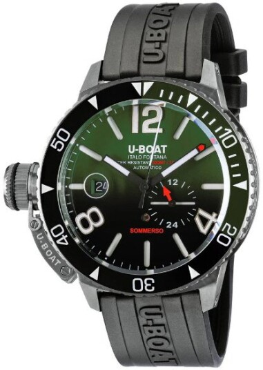 U Boat Herreklokke 9520 Sommerso Flerfarget/Gummi Ø46 mm