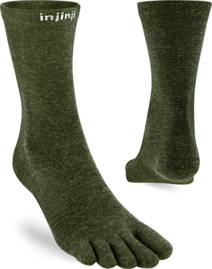 Injinji Liner Crew Wool Forest S 37 40