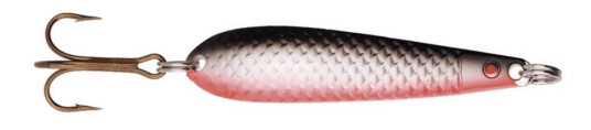 Søvik Auren sluk, sort/pearl/orange - 18 gram