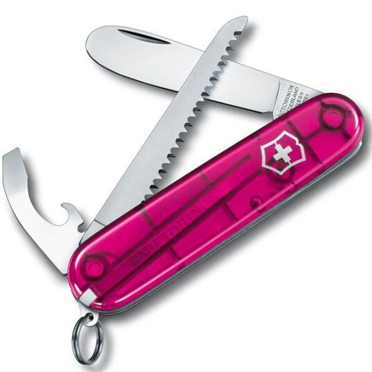 Victorinox 84mm Rosa My First Lommekniv med 9 Funksjoner