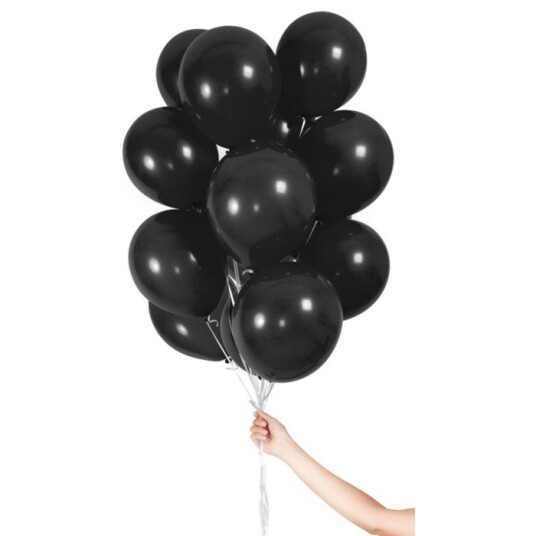 Ballonger 30 pk. Svart