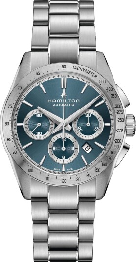Hamilton Herreklokke H36656140 Jazzmaster Performer Blå/Stål Ø42 mm Hamilton Herreklokke H36656140 Jazzmaster Performer Blå/Stål Ø42 mm