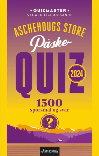 Aschehougs Store Påskequiz 2024 Av Vegard Eikemo Sande