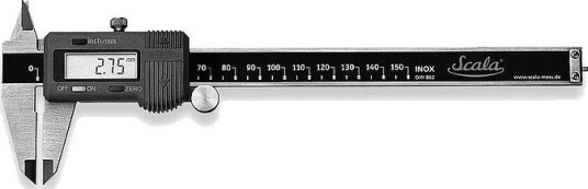 Scala Digitalt Skyvelære OEM 150 mm Scala Digitalt Skyvelære OEM 150 mm