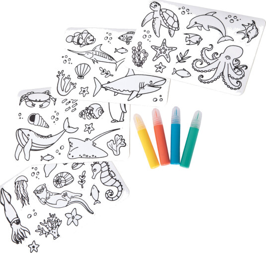 Brainstorm Brainstorm Colour Your Own StickersSea Creatures Multi/patterned ONE SIZE Brainstorm Brainstorm Colour Your Own StickersSea Creatures Multi/patterned ONE SIZE