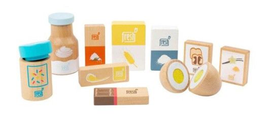 Small Foot - Wooden Play Food Baking Supplies 10d