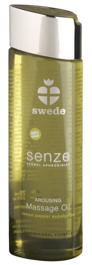 Swede Senze Massasjeolje 75 ml - Clear
