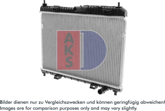 Radiator motorkjøling AKS DASIS 090129N