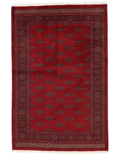 Håndknyttet. Opphav: Pakistan Pakistan Bokhara 3ply Teppe 139x210