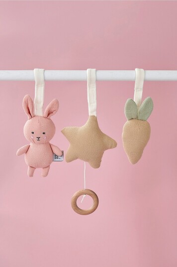 Jabadabado Babygym Leker Bunny Rosa Rosa Jabadabado Babygym Leker Bunny Rosa Rosa