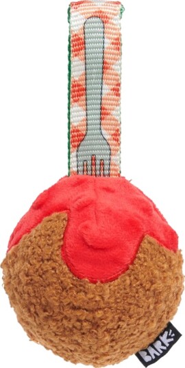 Bark Hundeleke A Squeaky Meat-A-Ball Ca L 26 X B 15.9 X H 7.6 cm Bark Hundeleke A Squeaky Meat-A-Ball Ca L 26 X B 15.9 X H 7.6 cm