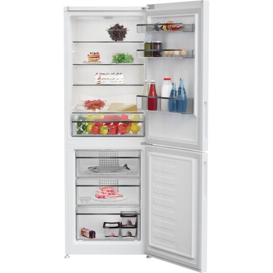 Whirlpool WHKS 1341 W4E Frittstående Kombiskap Hvit