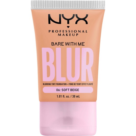 NYX Professional Makeup Bare With Me Blur Tint Foundation 06 Soft Beige 30 ml