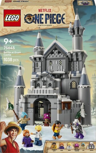 LEGO One Piece Slaget ved Drum-slottet 75645 Byggesett med 1038 Deler LEGO One Piece Slaget ved Drum-slottet 75645 Byggesett med 1038 Deler