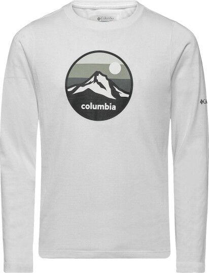 Columbia Sportswear Dobson Pass Ii Ls Graphic Tee White 128 Columbia Sportswear Dobson Pass Ii Ls Graphic Tee White 128