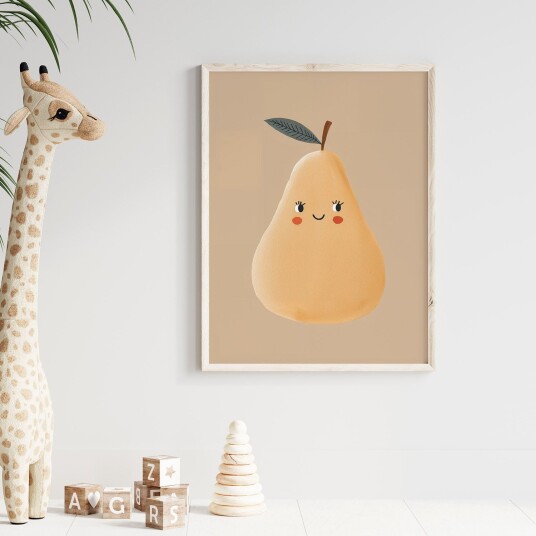 Plakat Smilende Pære Plakat Smilende Pære