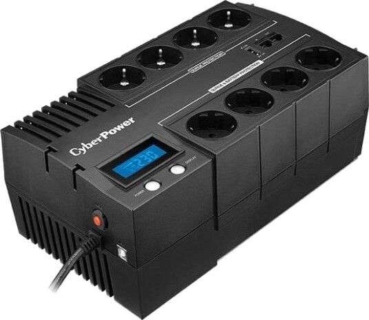 CyberPower BR1200ELCD UPS 1200VA / 720W Outputs: Schuko x 8