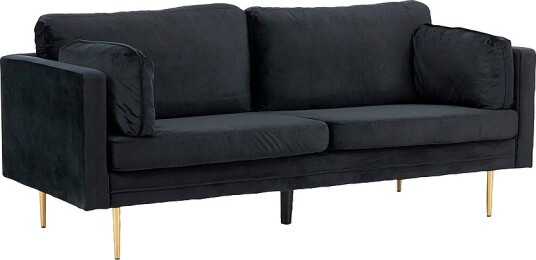 Venture Home Sofa Boel 3 seter Svart Venture Home Sofa Boel 3 seter Svart