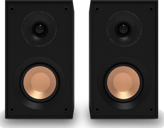 KLIPSCH KD-400 BOKHYLLEHØYTTALERPAR, SVART