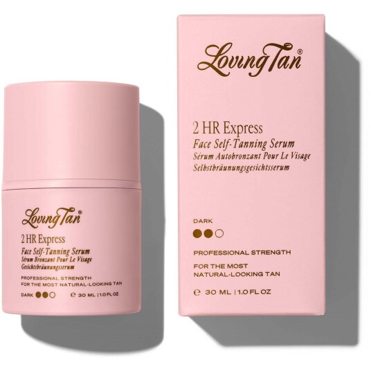 Loving Tan 2 HR Express Face Tanning Serum Dark Loving Tan 2 HR Express Face Tanning Serum Dark