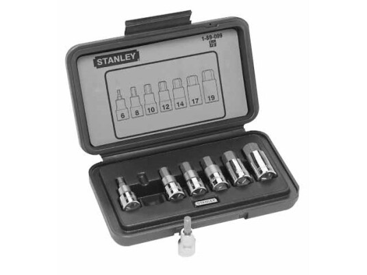 Stanley 1/2" 7-Dels Allenøkler