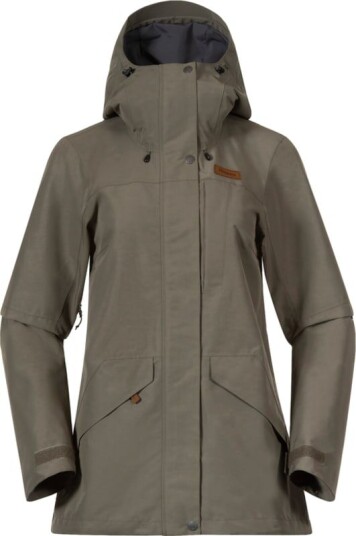 Bergans Women's Nordmarka 2L Shell Jacket XS, Green Mud Bergans Women's Nordmarka 2L Shell Jacket XS, Green Mud