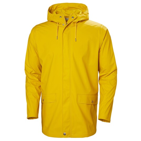 Helly Hansen Herre Moss Vindtett Regnfrakk Gull L SvartL Helly Hansen Herre Moss Vindtett Regnfrakk Gull L SvartL