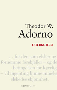 Estetisk Teori Av Theodor W. Adorno