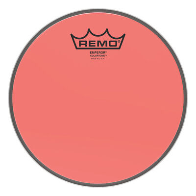 Remo 08"" Emperor Colortone Rød
