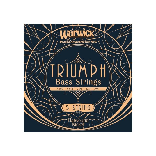 Warwick Triumph El Kontra Strenger 5 Str (049 128) Low B Warwick Triumph El Kontra Strenger 5 Str (049 128) Low B