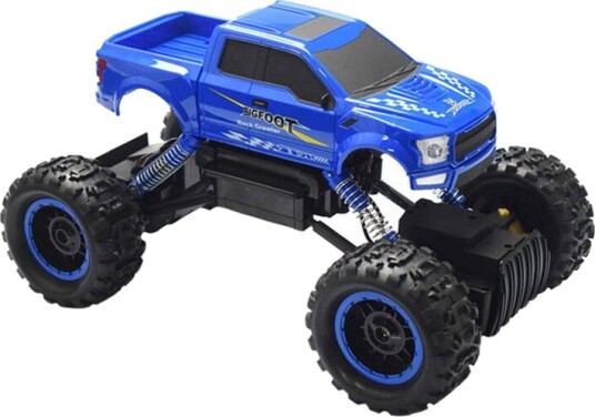 Double Eagle E321 003 Rock Crawler 4WD Blå Radiostyrt Terrengbil