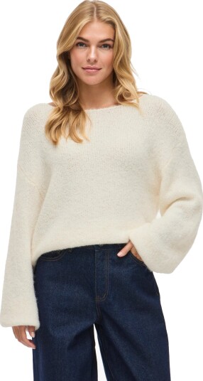 Vila Vimarley L/S Knit Pullover  Noos   Cream   M