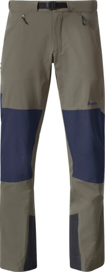 Bergans Men"s Vaagaa Softshell Pants Green Mud/Navy Blue 56