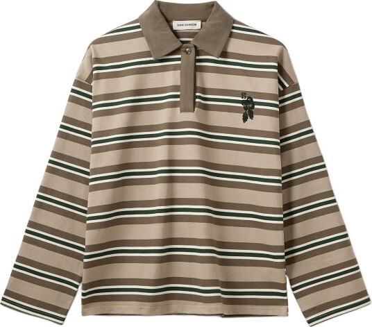 Sofie Schnoor Priasw Moomin Long Sleeve Polo Brown S