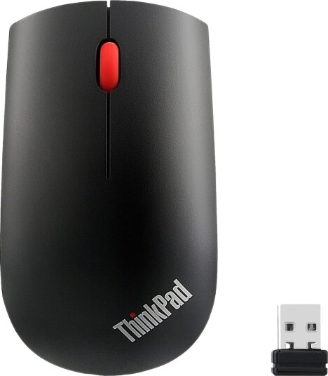 Lenovo ThinkPad Essential Trådløs Mus med 1200 DPI - Svart Lenovo ThinkPad Essential Trådløs Mus med 1200 DPI - Svart