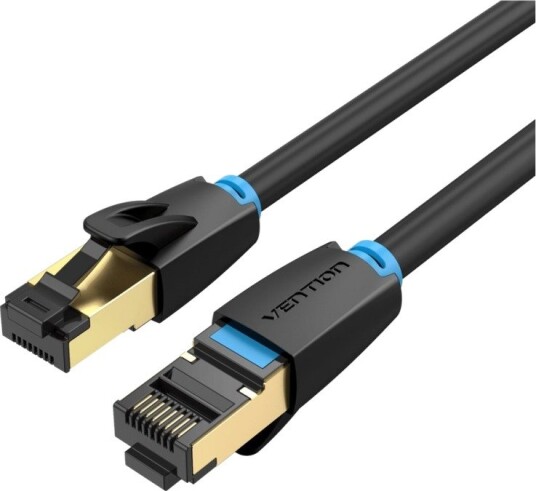 Nettverkskabel Kat.8 Sftp Vention Ikabq 20 M Svart