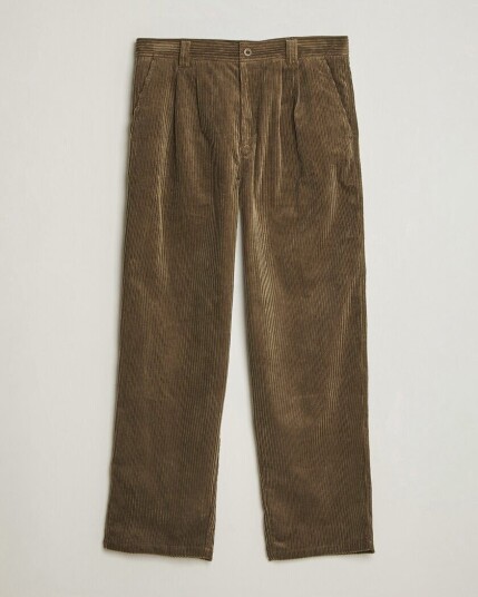 A.P.C. Ricky Corduroy Trousers Taupe
