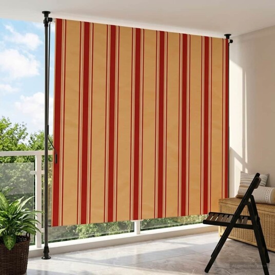 vidaXL Utendørs Rullegardin Flerfarget 150 x 270 cm
