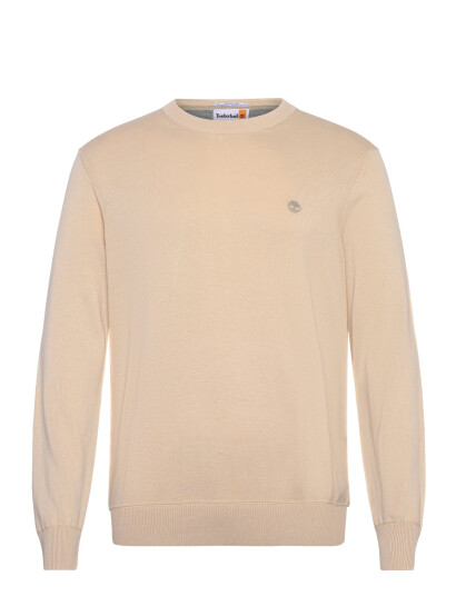 Timberland Cotton Yd Sweater - Beige - XXL