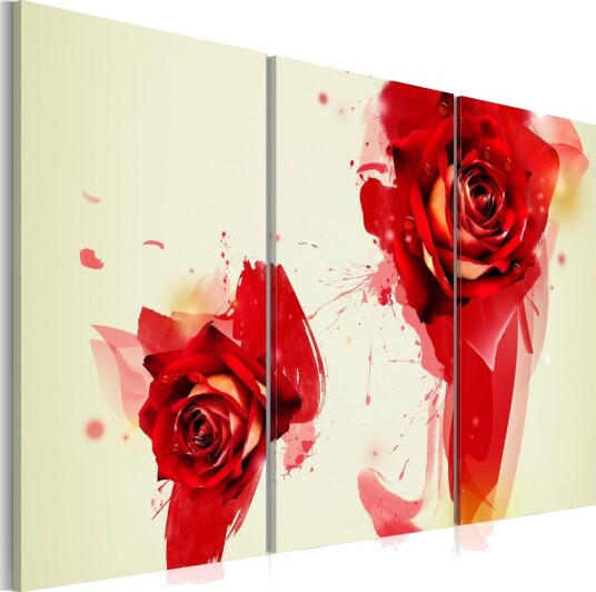 Bilde A New Look On A Rose 120x80 Artgeist sp. z o. o.
