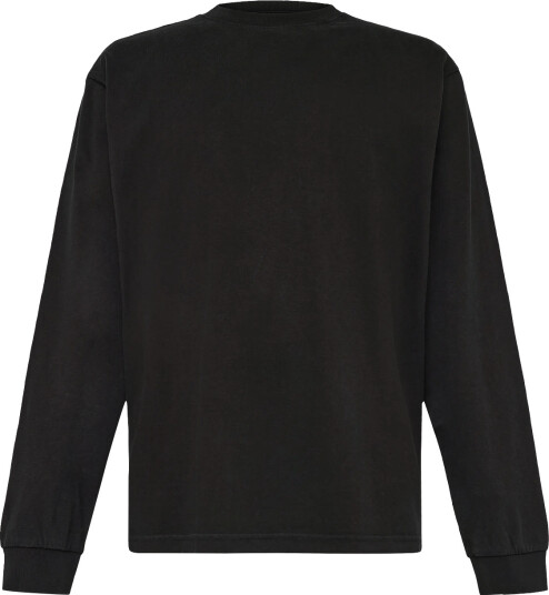 Weekday Relaxed Long Sleeved T Shirt Black XL