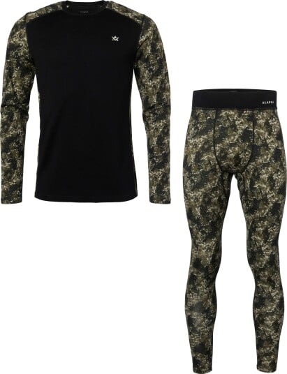 Alaska 1795 Merino Undertøysett Herre Blindtech Forest 3XL 25 % rabatt i handlekurven 3XL