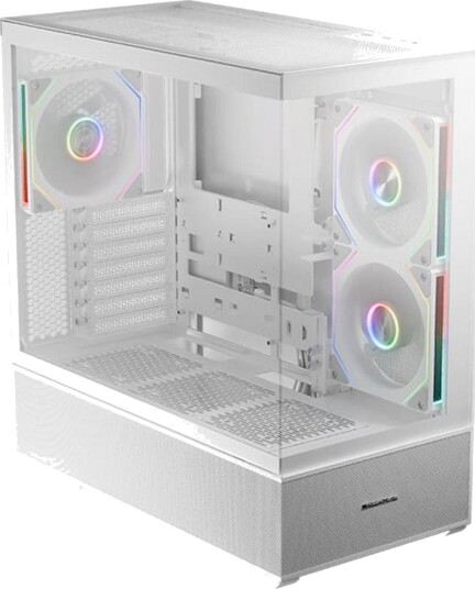 LC-Power Gaming PC-kabinett Midi Tower ATX mATX Mini-ITX Hvit